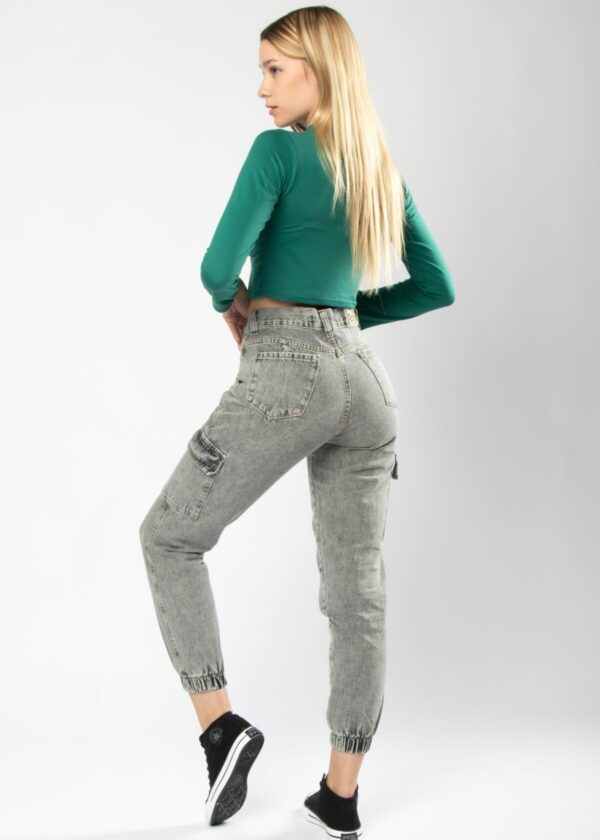 Pantalón Cargo Rígido Grey Nevado, foto 7