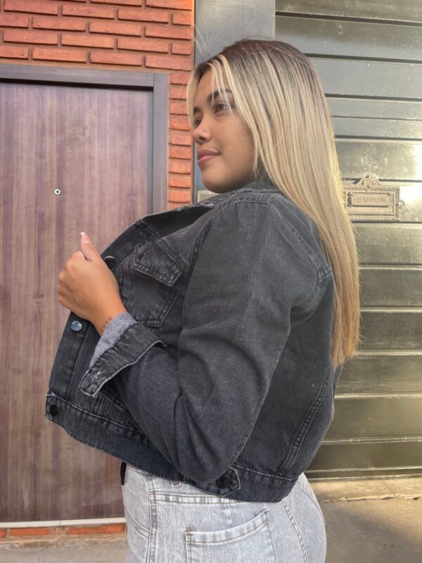 Campera Rígido Gris Oscuro, foto 6
