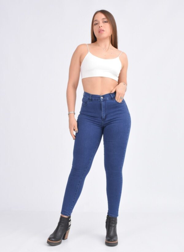 Jean Chupín Elastizado Azul, foto 7