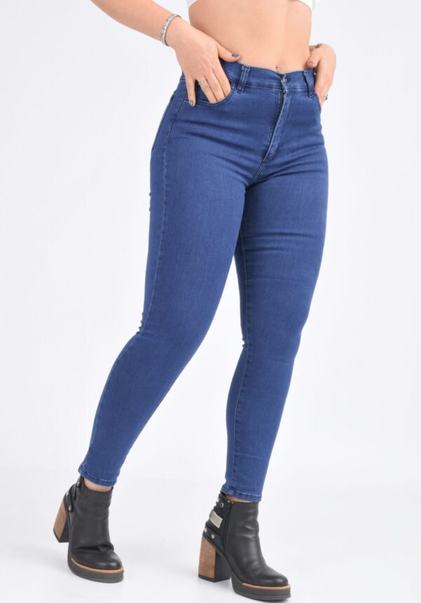 Jean Chupín Elastizado Azul, foto 5