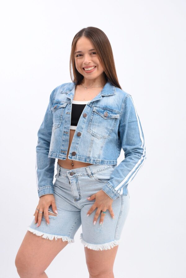 Campera Rígido Celeste, foto 5