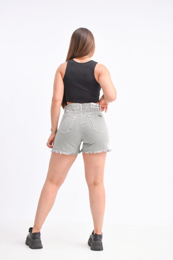 Short Rígido Grey Rayado, foto 5