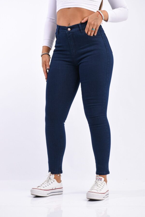 Jean Chupín Elastizado Azul Oscuro, foto 4