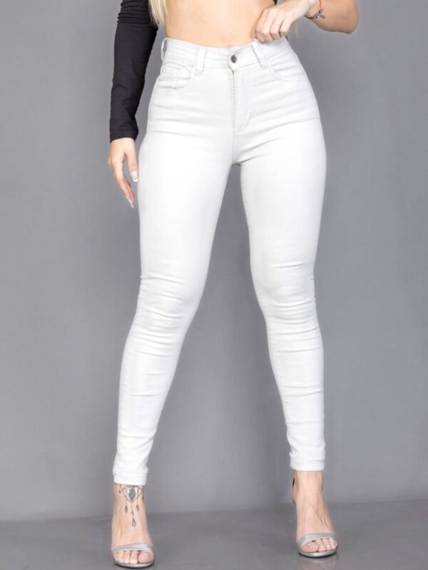 Jean Clásico Recto Elastizado Beige