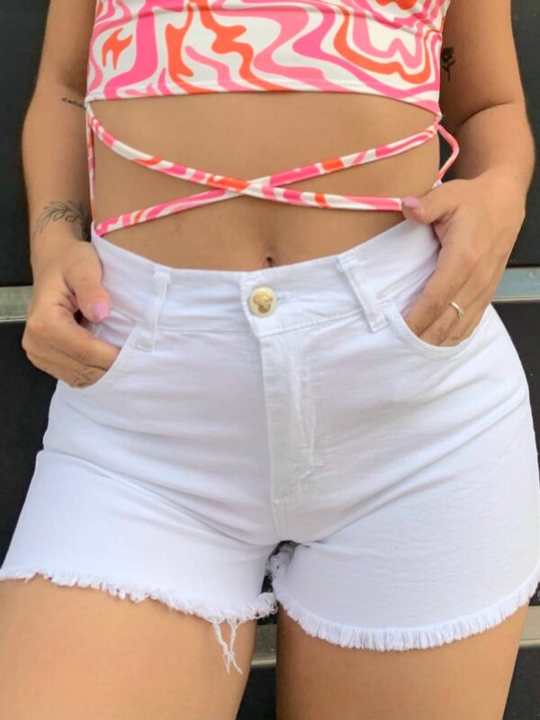 Short Elastizado Blanco