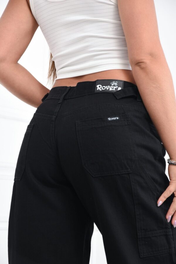 Baggy Tiro Bajo Rígido Negro, foto 9