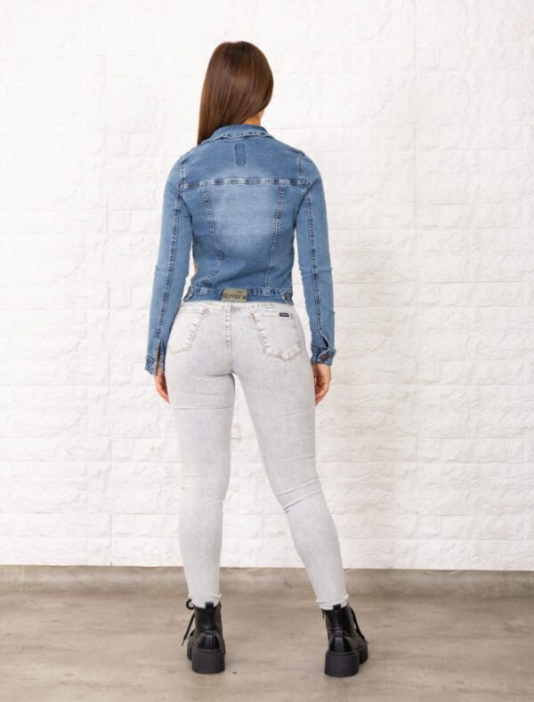 Campera Elastizado Azul Nevado, foto 6