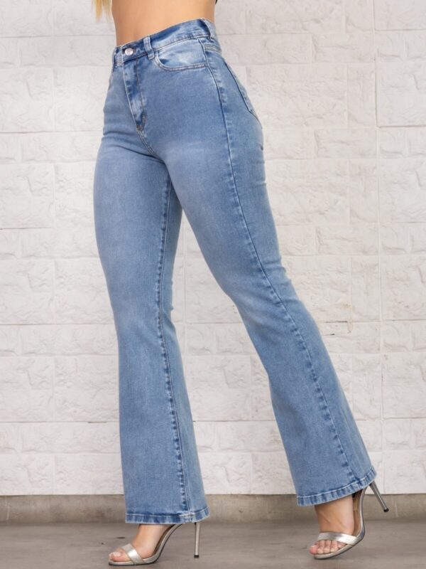 Oxford Elastizado Azul Gastado
