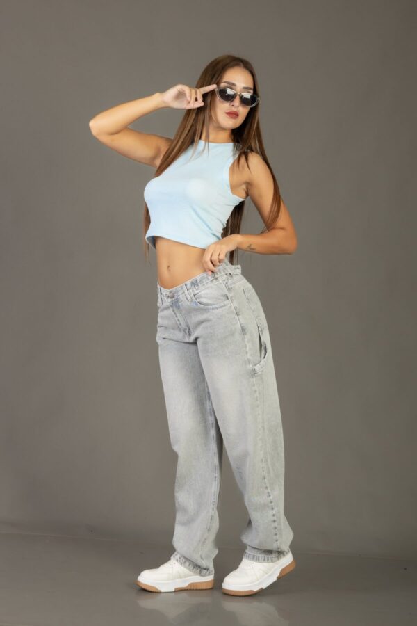 Baggy Tiro Bajo Rígido Grey, foto 3