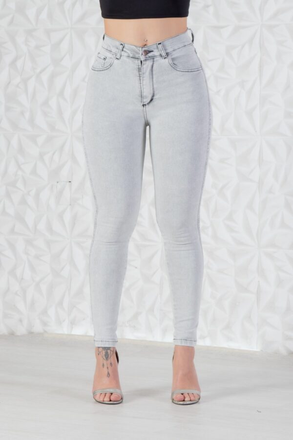 Jean Clásico Recto Elastizado Grey