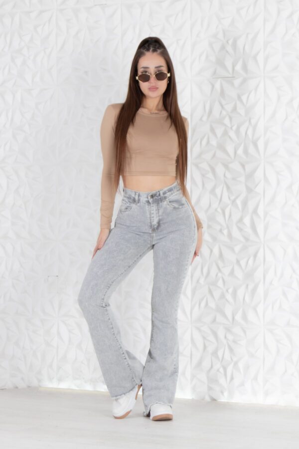 Oxford Elastizado Grey Con Botas Deflecadas, foto 4