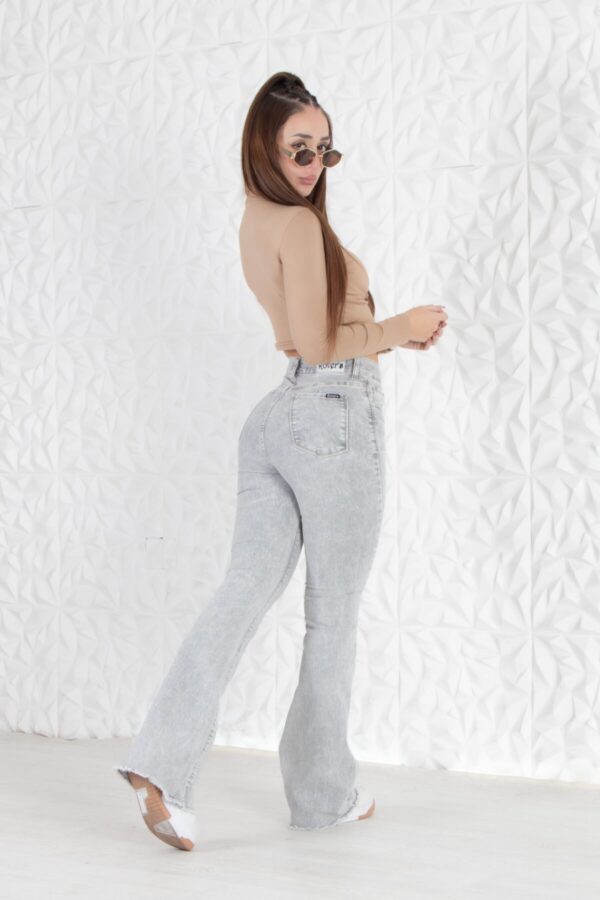 Oxford Elastizado Grey Con Botas Deflecadas, foto 5