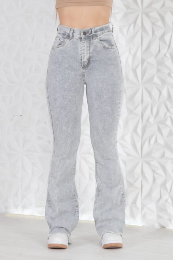 Oxford Elastizado Grey Con Botas Deflecadas
